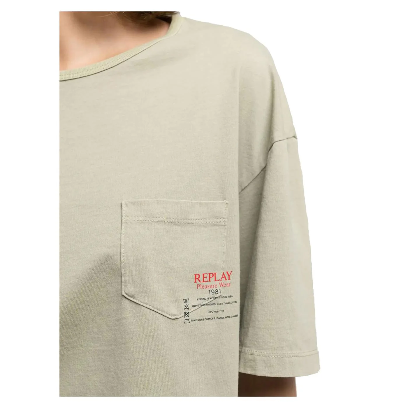 REPLAY W TEE CROPPED TASCHINO - Image 3