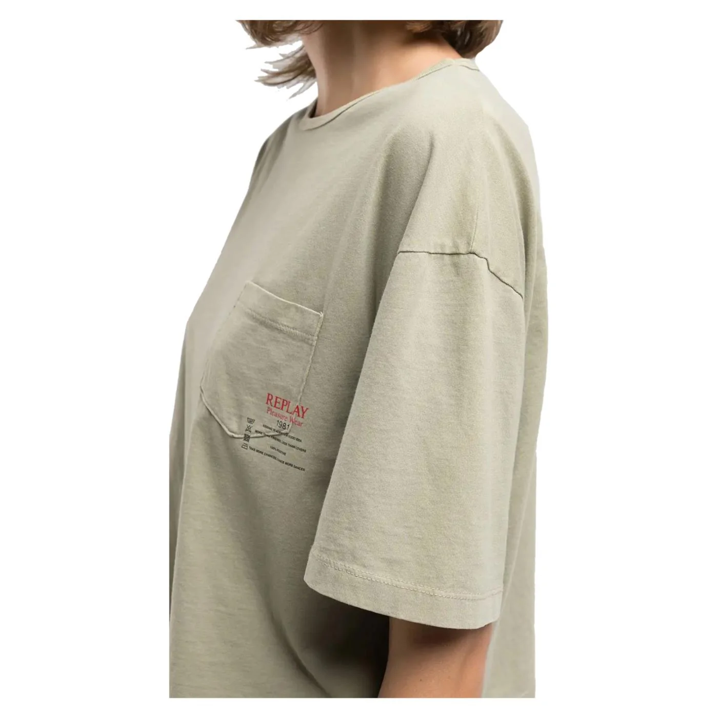 REPLAY W TEE CROPPED TASCHINO - Image 4